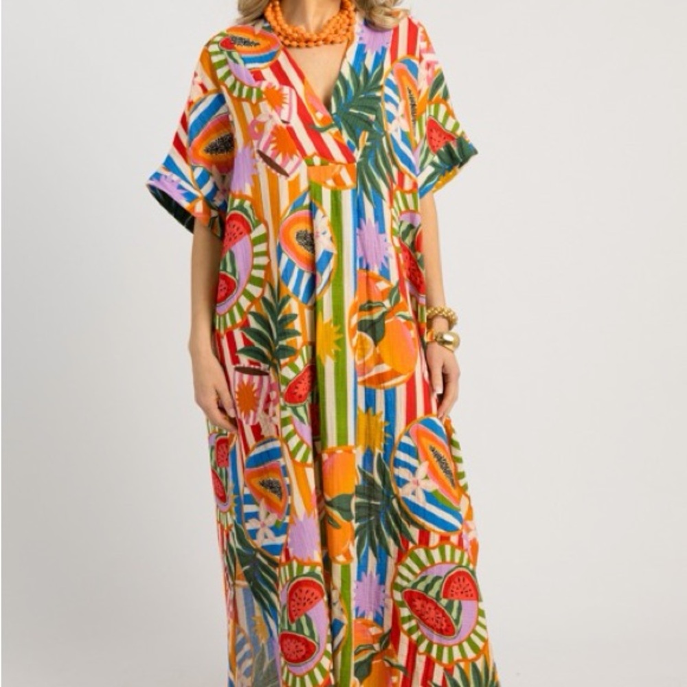 Karlie Tropical Fruit Island Maxi